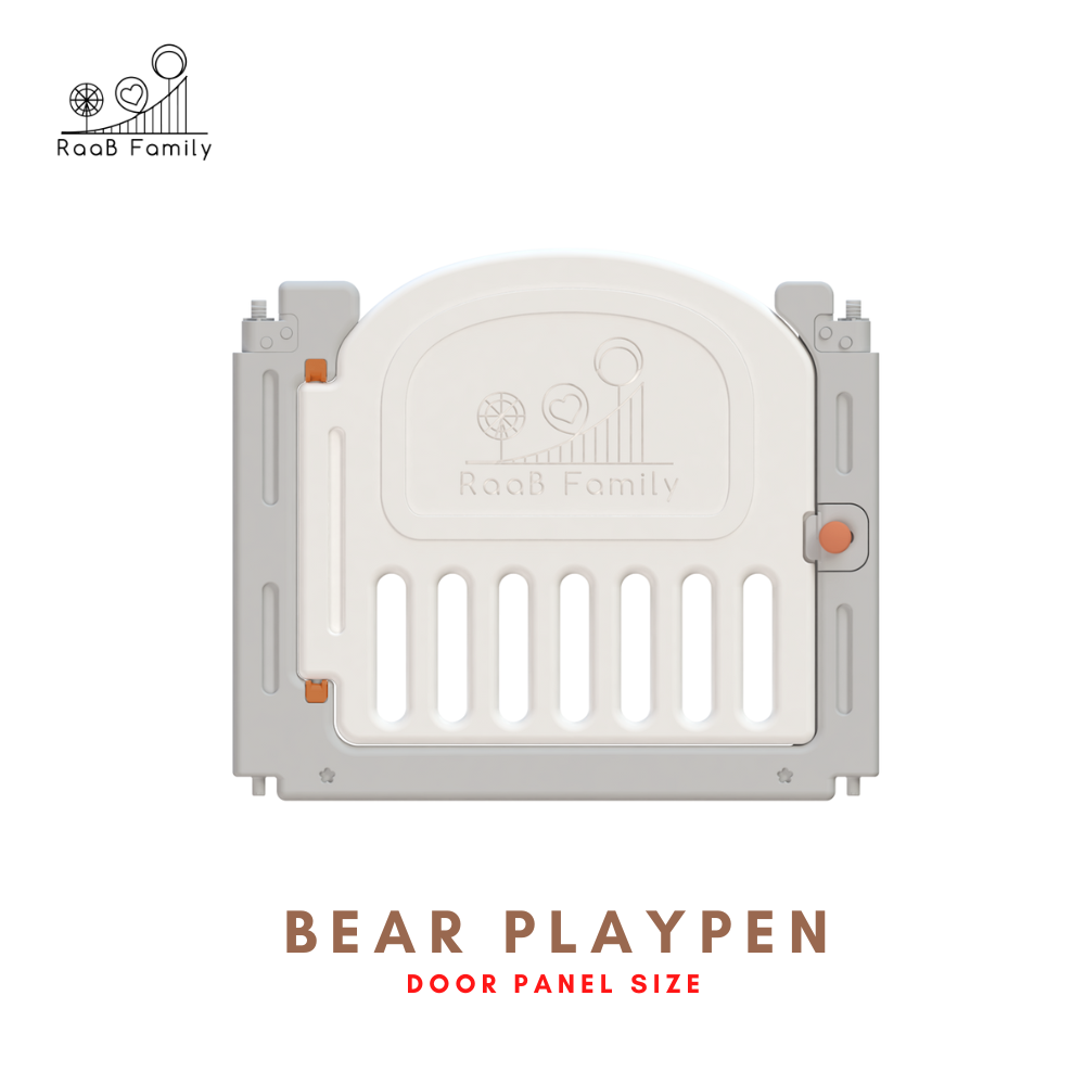 Bear Playpen Door Panel